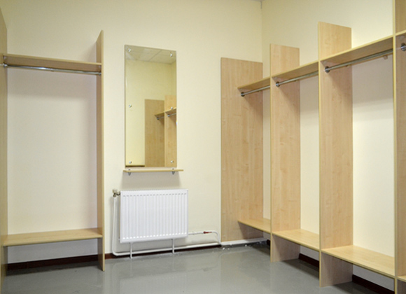Гардеробные для офиса на заказ